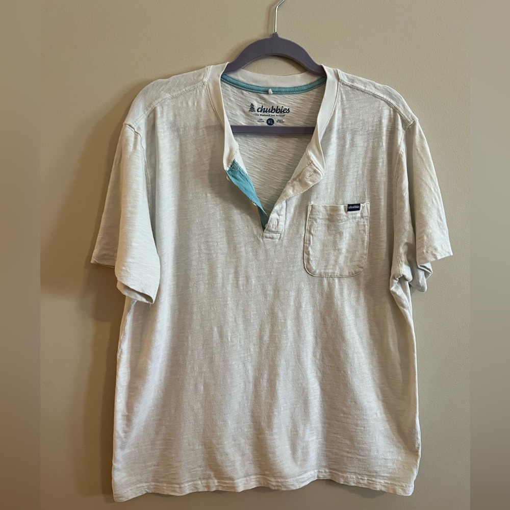 Men’s Chubbies 3/4 Button Up